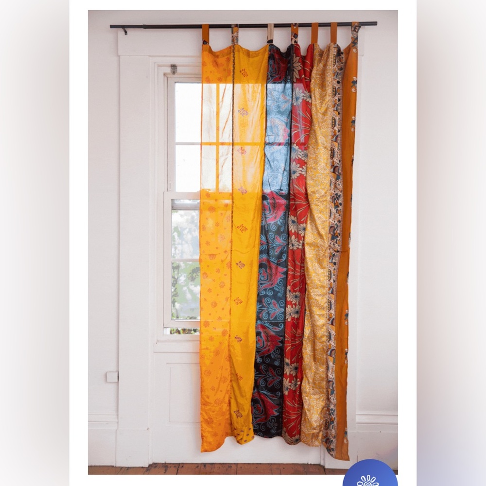 Sari Silk Hippy Curtains